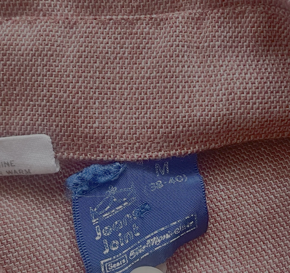 Vintage Sears Jeans Joint Snap Shirt Men Medium Three Pocket Epaulet Utility - Image 4 of 4