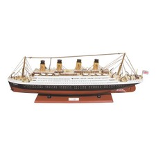 Schiffsmodell-Titanic Modellschiff aus Holz 80 x 29 cm Sea-Club