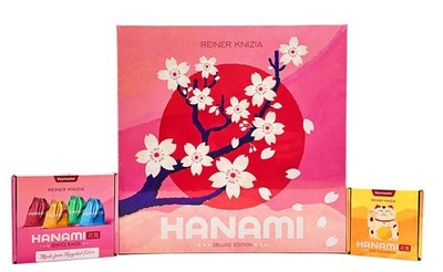 Hanami Deluxe Edition + Bento Bags + Mini Exp. by Keymaster Games - SEALED
