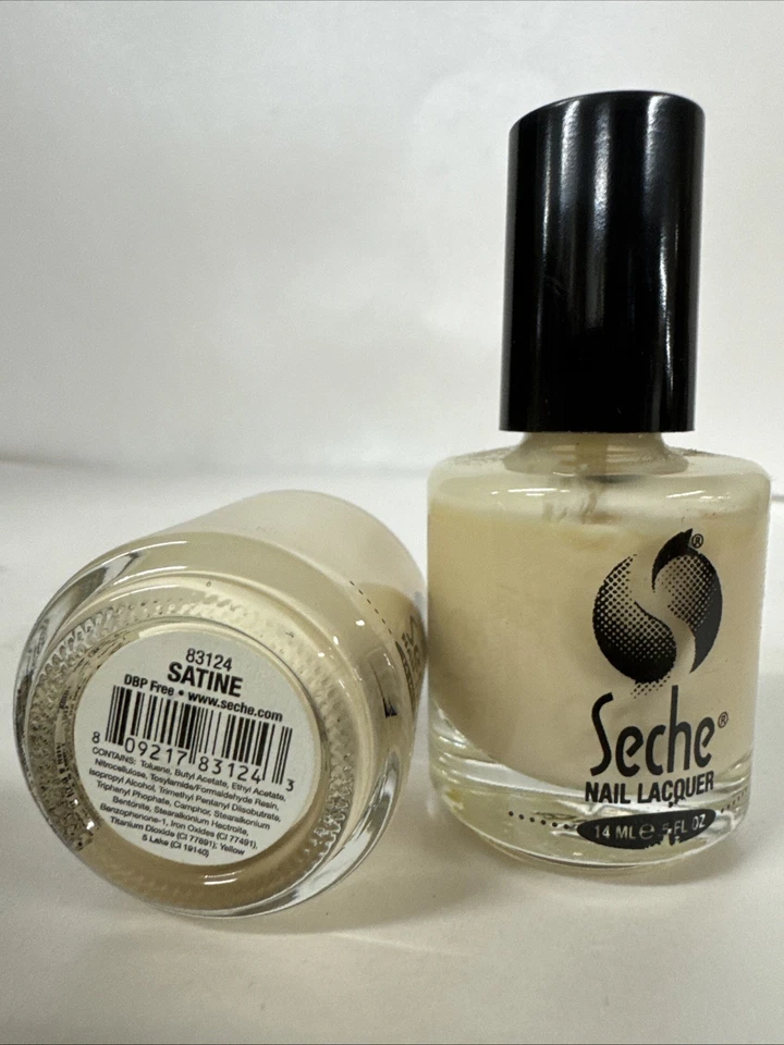 Paquete de 2 - Esmalte de uñas Seche KLEANCOLOR .5 fl oz SATINA Foto 4 de 4