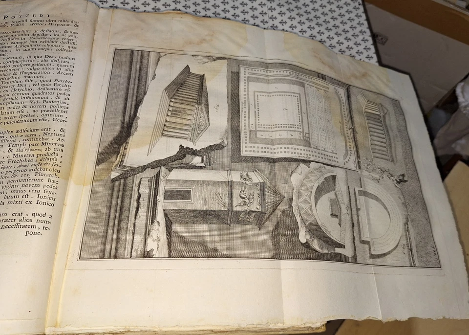 Archeologia Greca E Greci Antichi .JOHN POTTER .1734 - Immagine 2 di 4