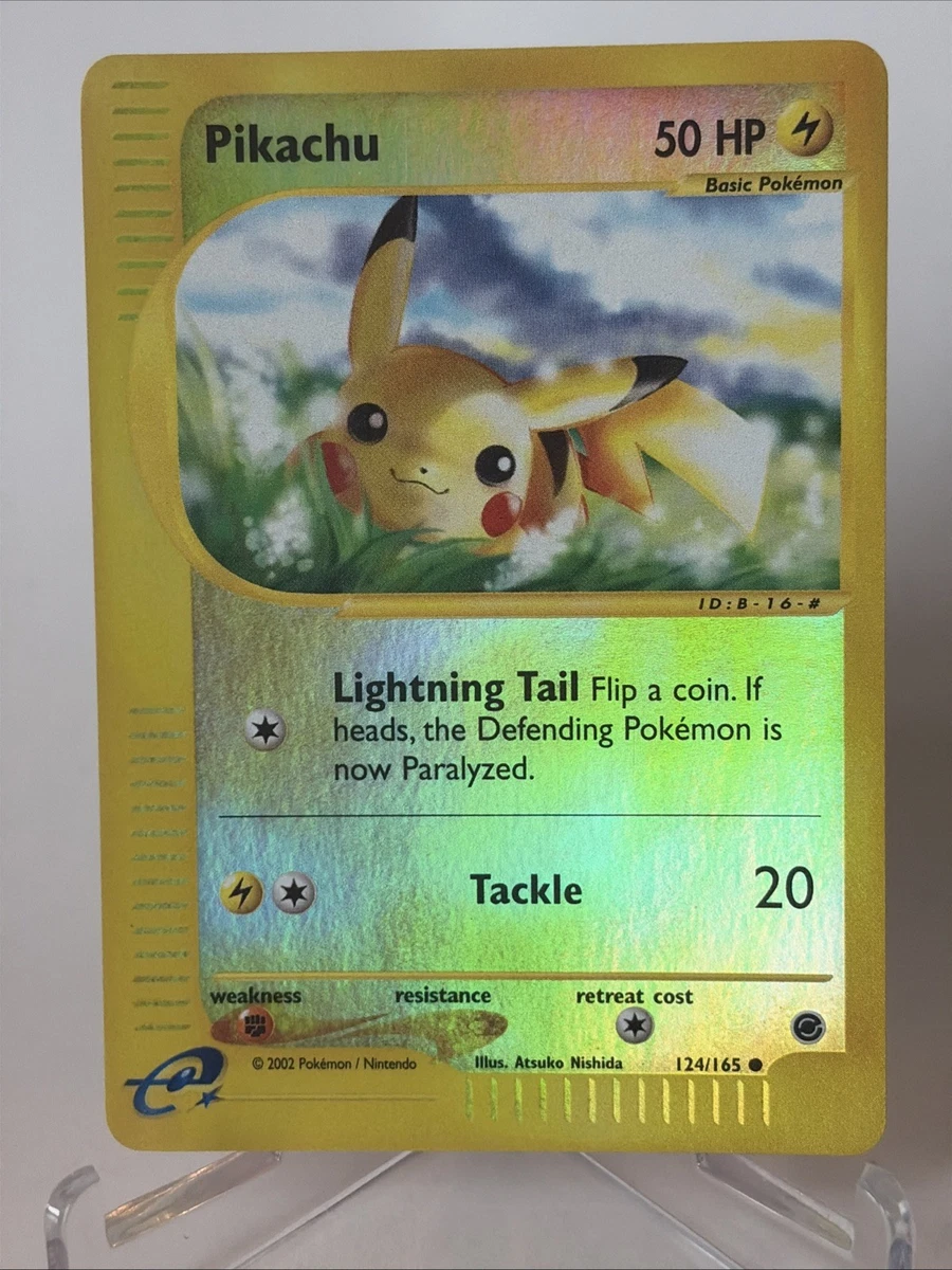Pikachu Pokémon TCG Expedition Base Set Individual Collectible