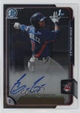 2015 Bowman Chrome Prospects Auto Erik Gonzalez #BCAP-EG Auto 03bh