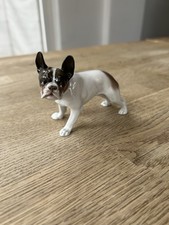 Rosenthal Französische Bulldogge Porzellan Figur Entwurf Fritz Diller um 1920