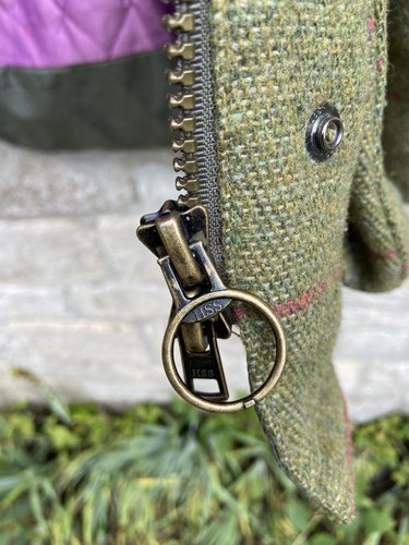 Ladies Tweed Coat Size 14 - Picture 11 of 14