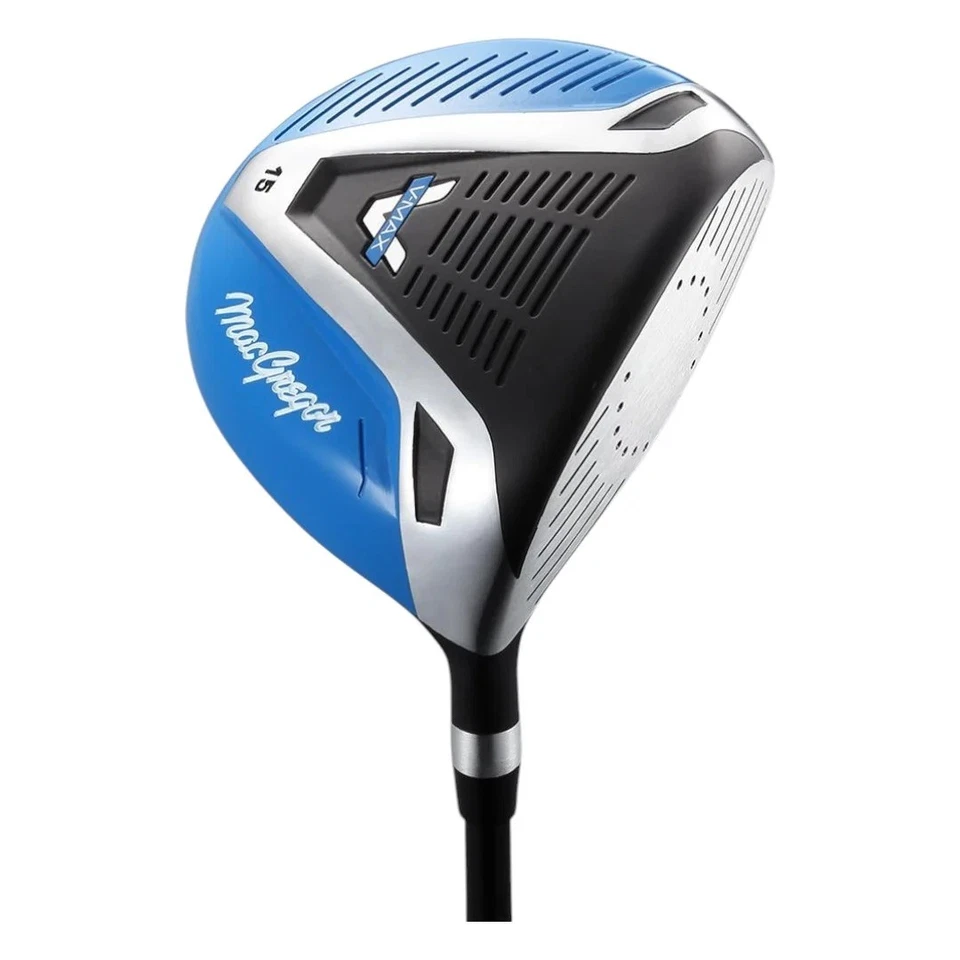 MacGregor V Max Junior Golf  Set Junior Golf Clubs -9-12 Years  Right Hand Blue - Image 4 of 4