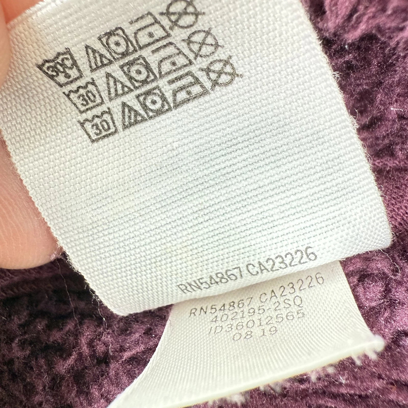 UNDERCOVER ROSA Victoria's Secret Pullover Donna XS Sherpa Pile Felpa con Cappuccio Tasca Canguro