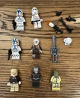 Lego Starwars Lot Of Mini figures Super Rare Clone Troopers