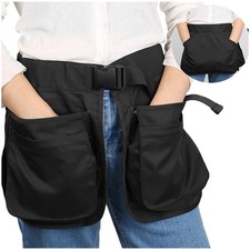 OLizee  Adjustable Dog Training Apron, ThreePocket Waist Apron with Snap Buck...