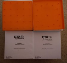Lot of 8 ETA Cuisenaire Geoboards Double-sided 4880-1