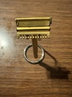 Vintage Valet AutoStrop Gold Tone Double Edge Metal Safety Razor — photo 3