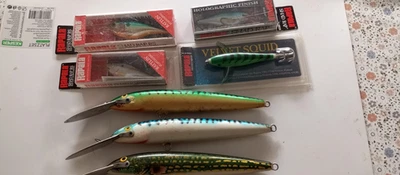 Köder Set RAPALA SHAD RAP +RS ..VELVET SQUID ...MAGNUM (24cm) - Bild 1 von 4