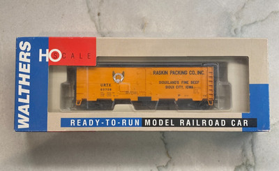 Walthers HO 932-2576 40' Meat Reefer Raskin Packing #60708