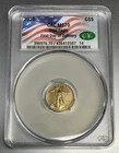 2026 Gold $5 Eagle CAC MS 70 First Day Of Delivery 1/10 Ounce Gem Mint