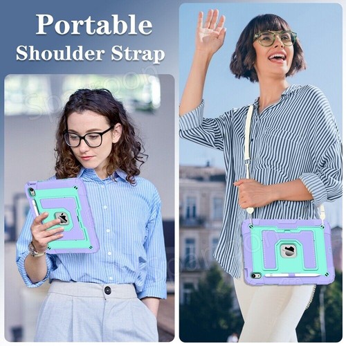 Hybrid Schutzhülle für iPad 7 8 9 10 11. Gen A16 Tablet Schutz Case Tasche Hülle - 第 15/109 張圖片