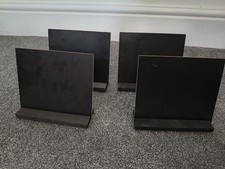 4 Mini Blackboards With Stands