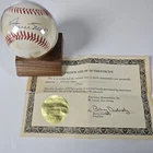 Willie Mays Signed Baseball Ball COA