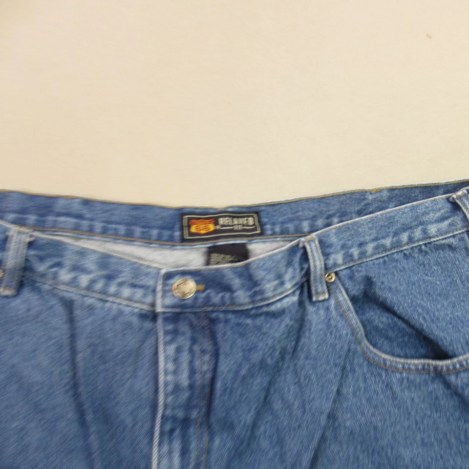 Pantalones Cortos Route 66 Para Hombre 44 Bolsillos Chinos Informales Aire Libre Azul Jean Denim Foto 2 de 4