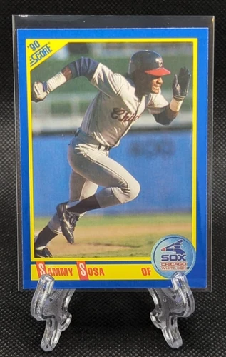 1990 Score Sammy Sosa RC Rookie Baseball Card #558 White Sox