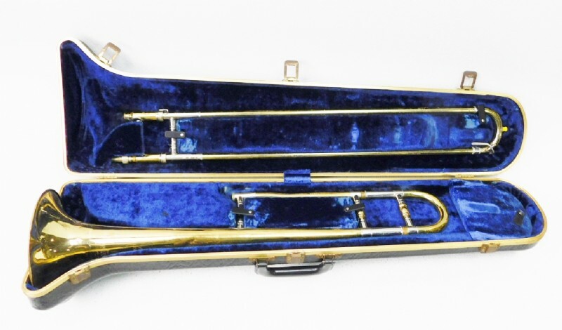 KING Cleveland Superior Trombone, USA, w/ case/mouthpiece. Good