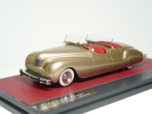 Modèle de voiture modèle Matrix MX20303-022 1/43 1941 Chrysler Newport double capot résine phaéton - Photo 1 sur 3