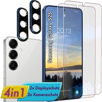 FüR Samsung Galaxy S25 Display&Kamera Schutzglas Panzerfolie Linsen Glas Schutz