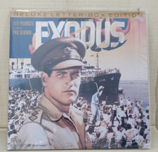 "Exodus" Deluxe Letterbox Laserdisc LD - Paul Newman