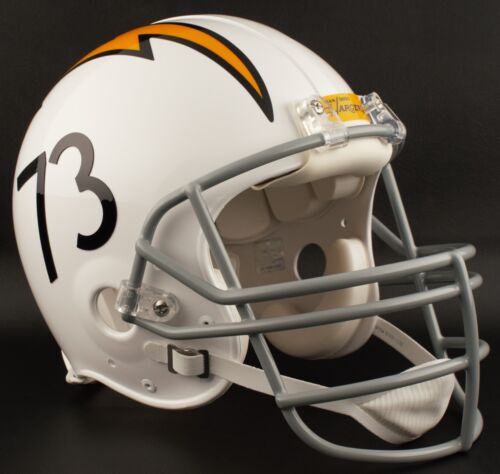 SAN DIEGO CHARGERS NFL Schutt JOP Football Helmet Facemask / Faceguard - Picture 3 of 4
