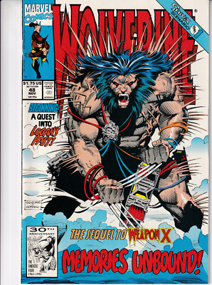 WOLVERINE Vol. 2 # 48 November 1991 MARVEL Comics - Jubilee