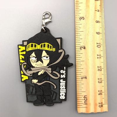 Shota Aizawa My Hero Academia Rubber Mascot Keychain BANDAI Japan