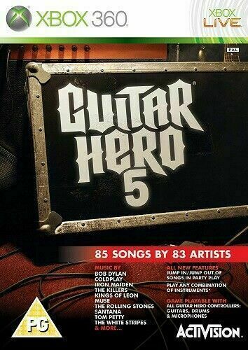 Xbox 360 Guitar hero- Game Only - Assorted/Bundle - Fast &FREE Delivery UK  Stock