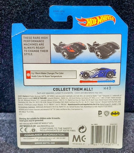 2015 Hot Wheels Batmobile (SOLD AS IS) - Picture 3 of 3