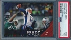 TOM BRADY 2005 UPPER DECK UD EXCLUSIVES GOLD #/100 PSA 7 CARD #109!  RARE!