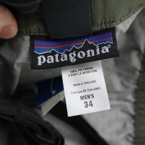 New Patagonia Mars Military Stretch Micro Burst Rain Pants Mens 34 Alpha Green - Picture 20 of 23