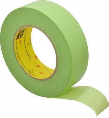 3M Scotch Performance Green Masking Tape 233+, 1-1/2'' Wide x 180' Long Roll