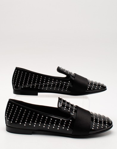 RRP€1350 GIUSEPPE ZANOTTI Leather Loafer Shoes US6 UK3 EU36 Patent Made in Italy - Picture 2 of 10
