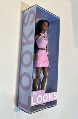 Poupée Barbie AA Looks N°21, Tresses Et Tenue Rose, édition 2023, Mattel HRM13, NRFB