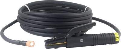 200 Amp Welding Electrode Holder Lead Assembly - Terminal Lug Connector - #2 AWG
