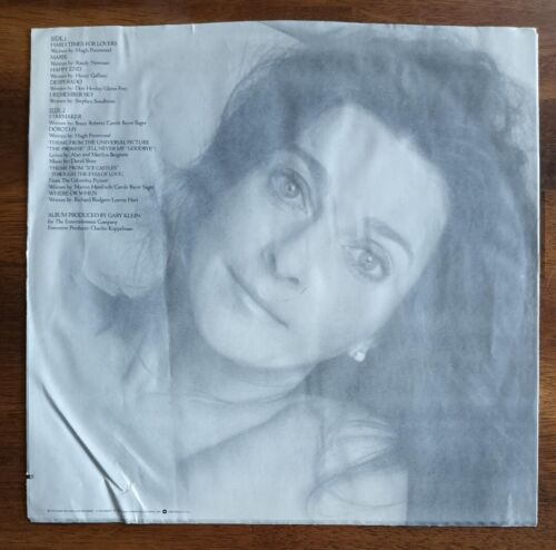 Judy Collins Hard Times For Lovers Vinyl LP Record Album From 1979 & LP Sleeve - Picture 3 of 6