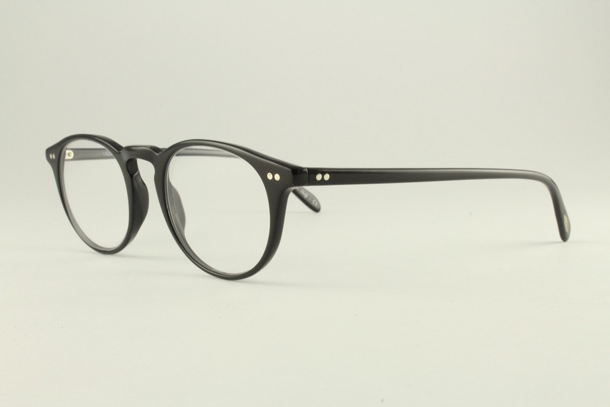 Authentic Oliver Peoples 5004 1005 Riley R BK Black 45mm