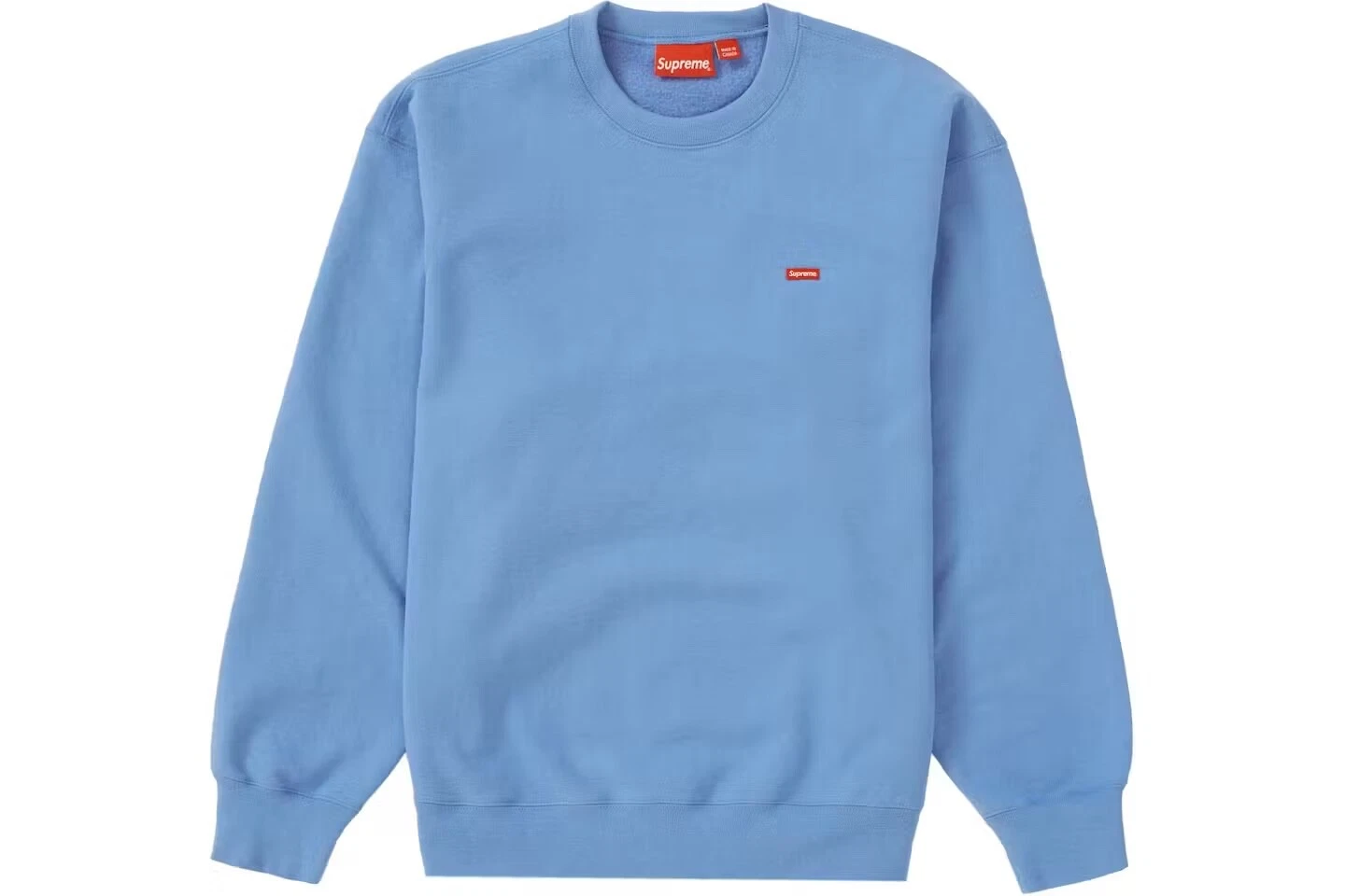 Supreme Small Box Crewneck (SS22) bleu clair xxl