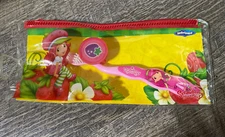 Strawberry Shortcake Travel Toothbrush Cap & Carrying Case Youth Child Free Ship