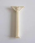 Playmobil (B33c24) Western - White Post Middle Porch Bank 3422 Yellow