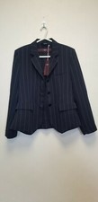 High By Claire Campbell Tech Blazer For Women, Navy, Size 10, New ## (acc4)