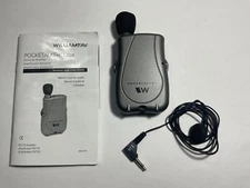 Pocketalker Ultra PKT D1 EH Williams Sound Amplifier Pocket Talker NOB