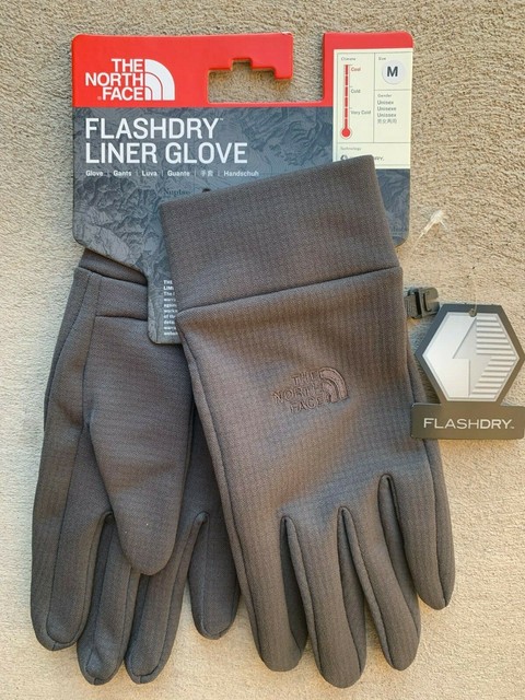 the north face flashdry liner gloves