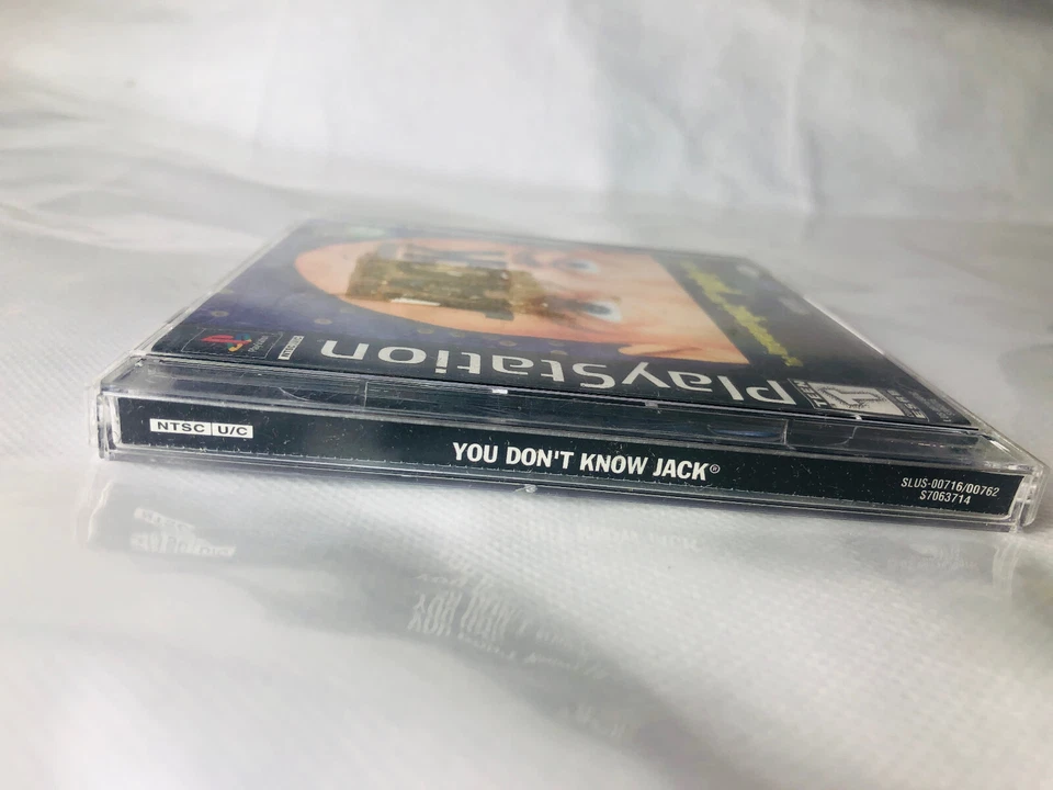 Video Game Playstation 1 PS1 You Dont Know Jack CD Vintage Retro - Image 4 of 4