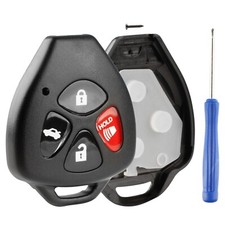 Key Fob Remote Shell Case 4b Kit Replacement For Toyota Hyq12bby Gq4-29t