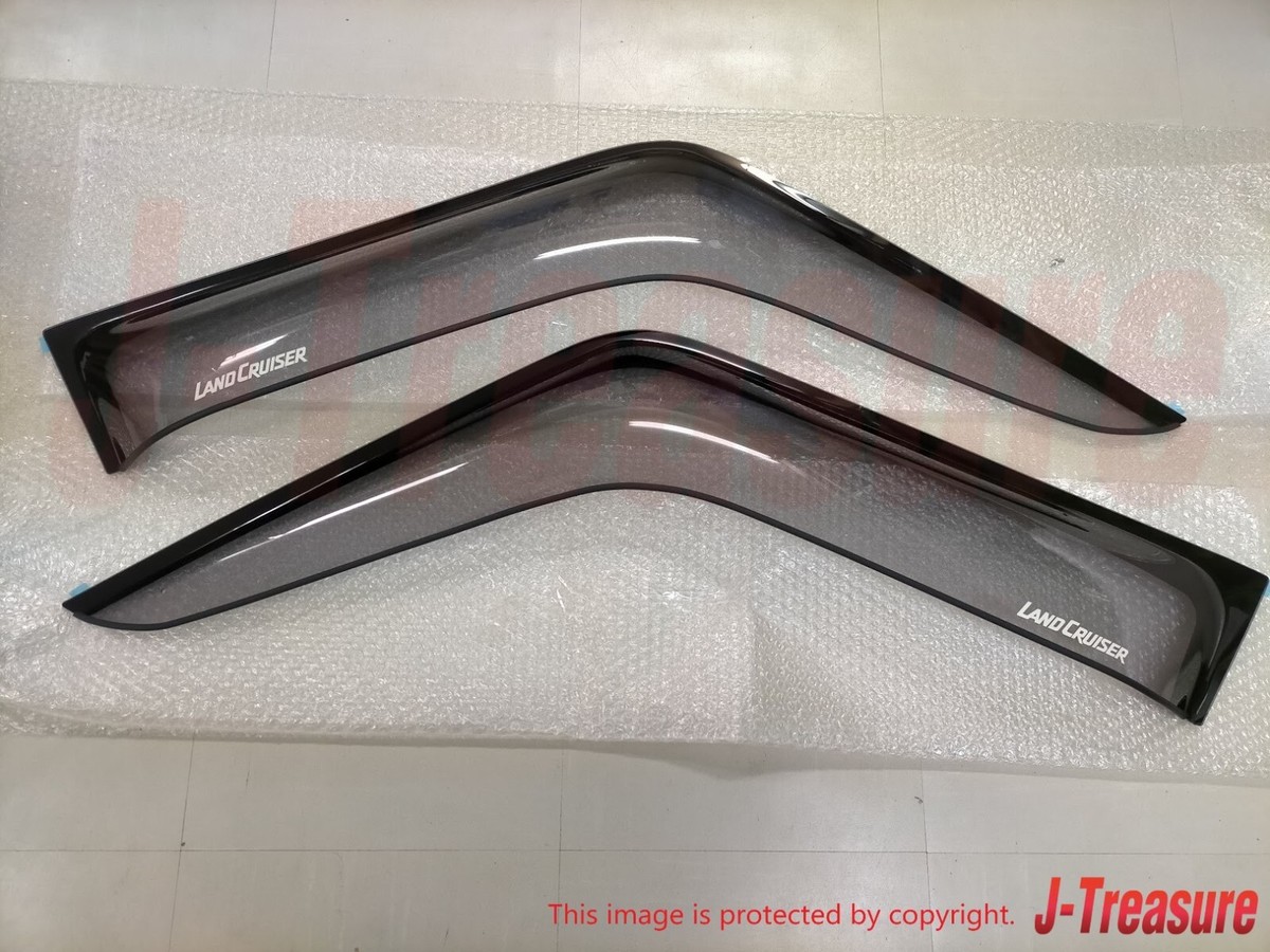 TOYOTA LAND CRUISER 70 Genuine Wide Side Window Visors Set 08611