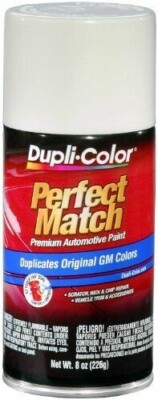 Duplicolor BGM0434 Olympic White Paint For GM 8 Oz Spray Can CODE 50 WA# 8624
